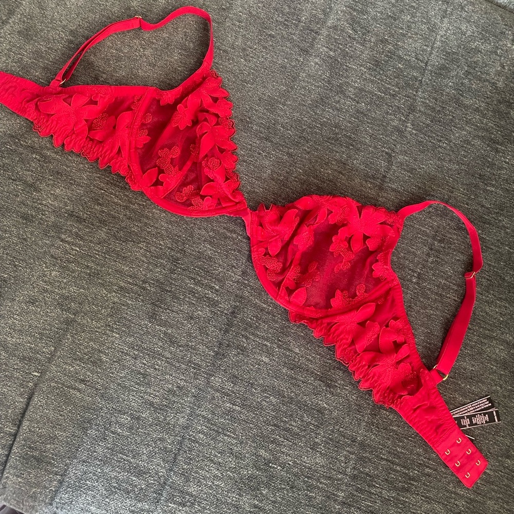 Red bra